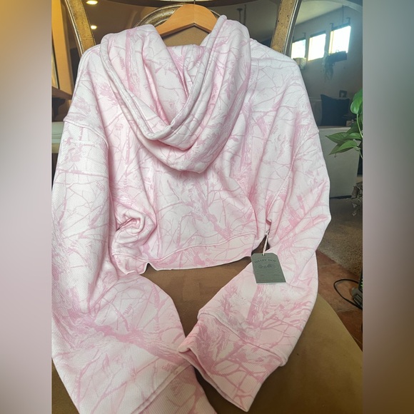 Pink bubblegum dairy boy zip up hoodie - Picture 6 of 6